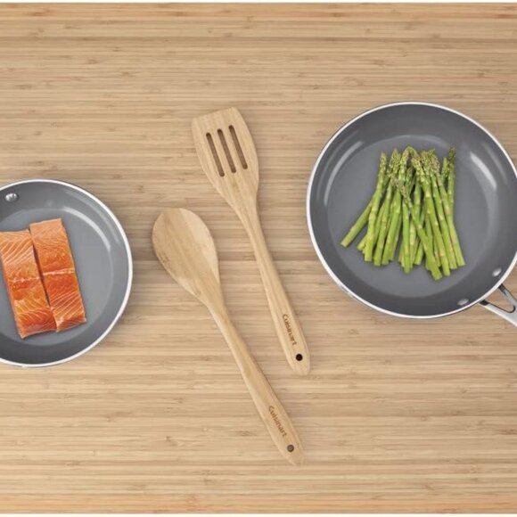 13 Piece Nonstick Cookware Set by Cuisinart, GreenChef Ceramica XT, Blue, 53G-13 - Picture 3 of 3